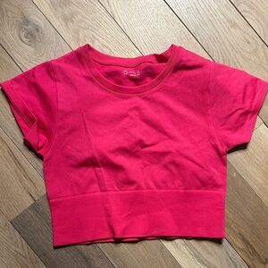 Vibrant Pink Women's Crop Top